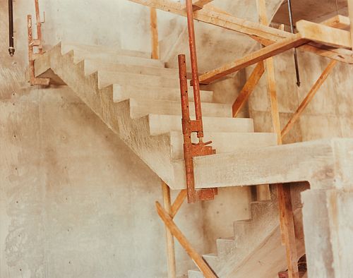 Gary Hallman "Concrete Stairway" Photograph 1980