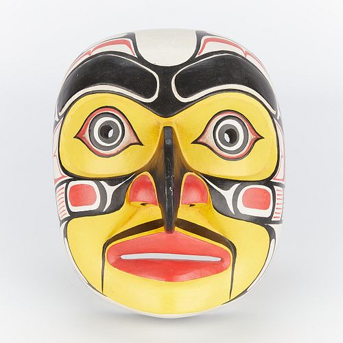 Tsimshian Ceremonial Hawk Spirit Mask