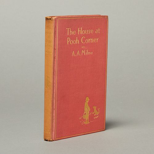A.A. Milne "The House at Pooh Corner" Signed