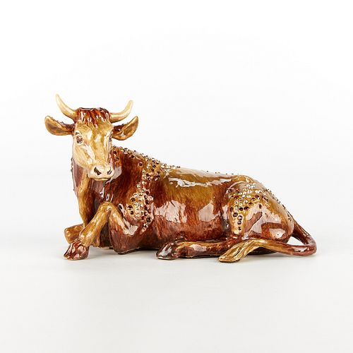 Jay Strongwater Ox Figurine for Nativity