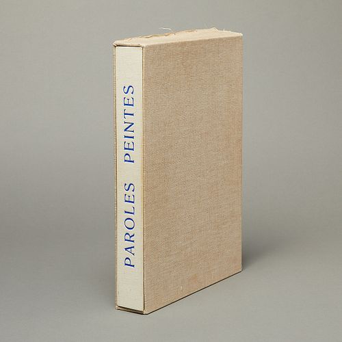 "Paroles Peintes I" Poetry & Print Book