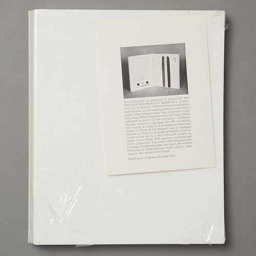 Jasper Johns "Technics & Creativity" Set - Sealed