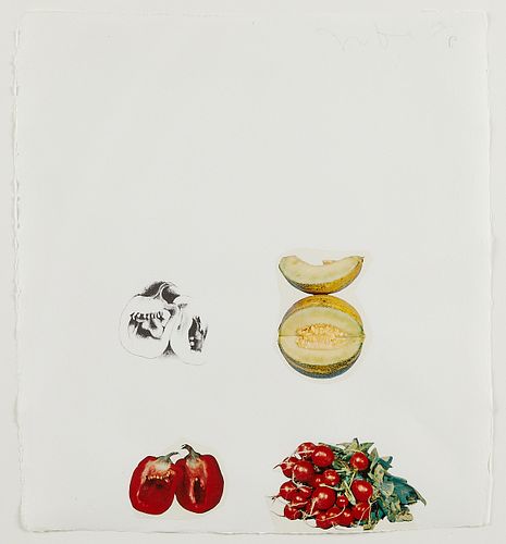 Jim Dine "Vegetables 7" Lithograph Artist Proof