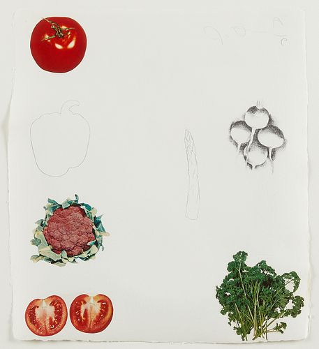 Jim Dine "Vegetables 1" Lithograph Artist Proof