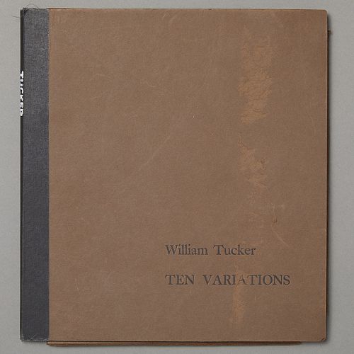 William Tucker "Ten Variations" Prints 1968