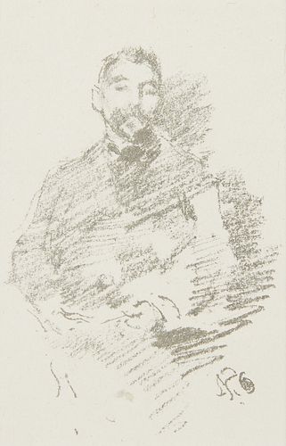 James McNeill Whistler "Stephane Mallarme" Print