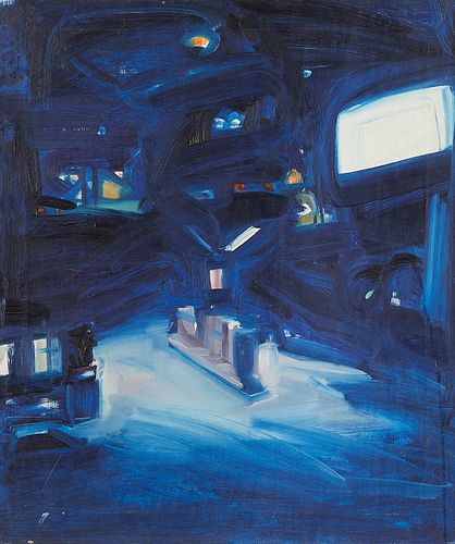 Gustavo Ojeda Abstract Oil Painting 1987-88