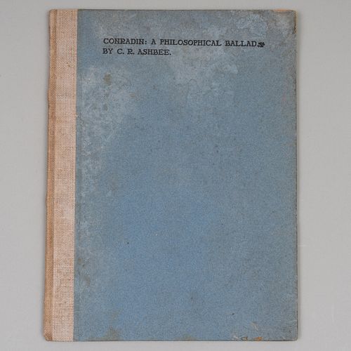 Ashbee, C. R. (1863-1942): Conradin: A Philosophical Ballad