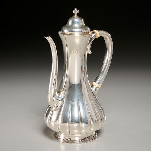 Tiffany & Co. sterling silver coffee pot