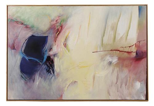 American School, "Inner Landscape", Oil on Canvas