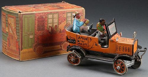 AN AMOS ‘N’ ANDY FRESH AIR TAXI CAB, CIRCA 1930
