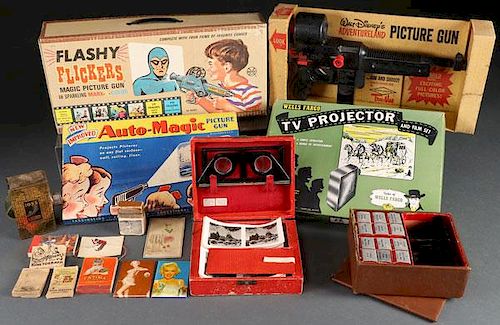 EARLY TELEVISION RELATED TOYS