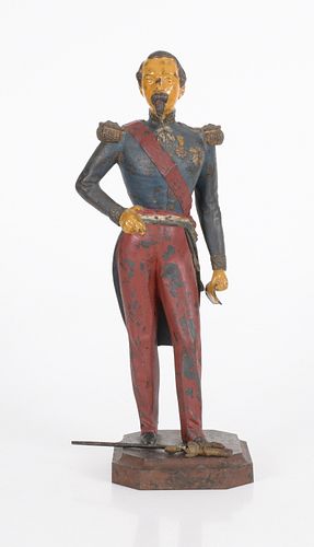 Cast Iron Figure of Napoleon III, 19th Century