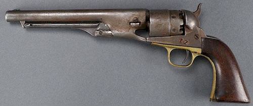 CIVIL WAR COLT 1860 ARMY REVOLVER WITH HOLSTER