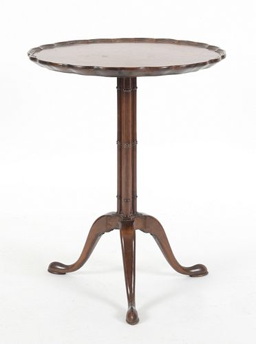 George II Style Mahogany Tea Table