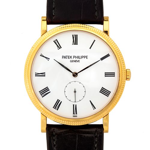 Patek Philippe, Calatrava, Ref. 5119J-001, 18K Yellow Gold Wristwatch, 2010