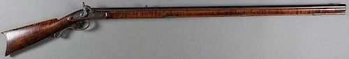 AN ATTRACTIVE PENNSYLVANIA PERCUSSION LONG RIFLE