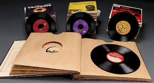 A COLLECTION OF OVER 150 45RPM RECORDS