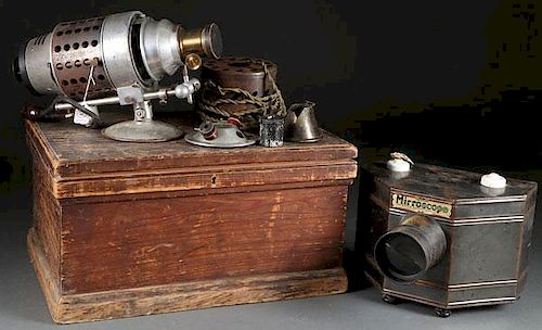 AN EARLY VICTOR ANIMATOGRAPH PROJECTOR