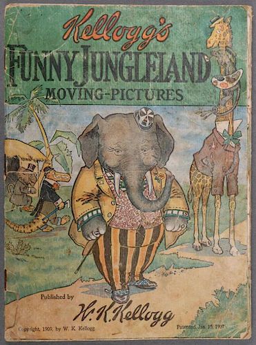 A KELLOGG’S FUNNY JUNGLELAND MOVING PICTURES BOOK