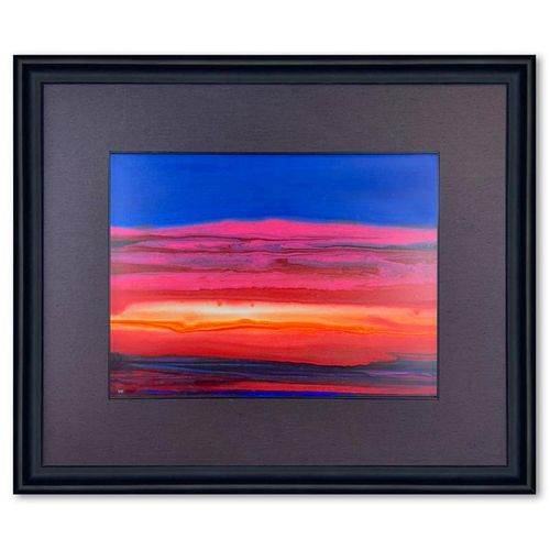 Wyland, "Nature Light" Framed Original Painting on Canvas (37.5" x 31.5"), Hand Signed with Letter of Authenticity.