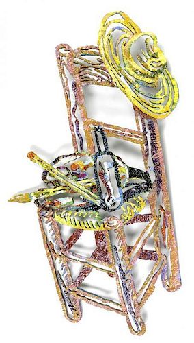 David Gerstein, (Israeli, b. 1944), Van Goghs Chair