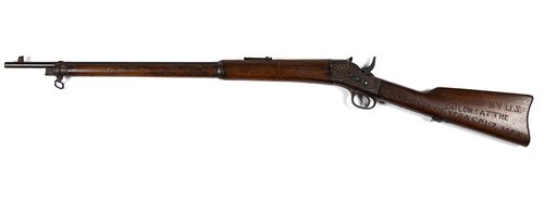 MEXICAN REMINGTON MODEL 1897 ROLLING-BLOCK RIFLE, CAPTURED DURING THE OCCUPATION OF VERACRUZ, MEXICO 
