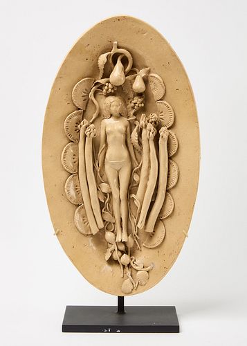 Plaque with Female Figure
