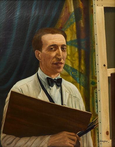 L. Guardiola - Portrait of a Painter