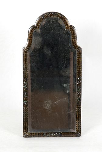 Queen Anne Style Chinoiserie Decorated Mirror