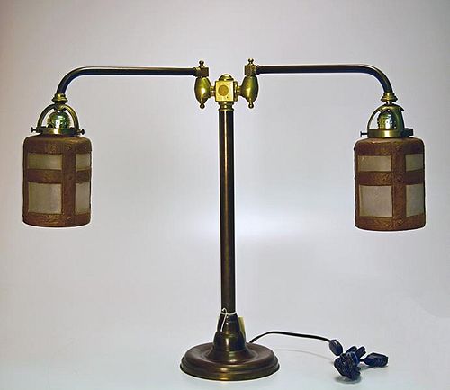 Handel Double Student Lamp
