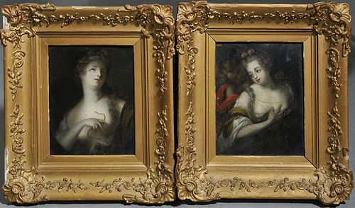 Two Early Continental Oil Paintings on Copper