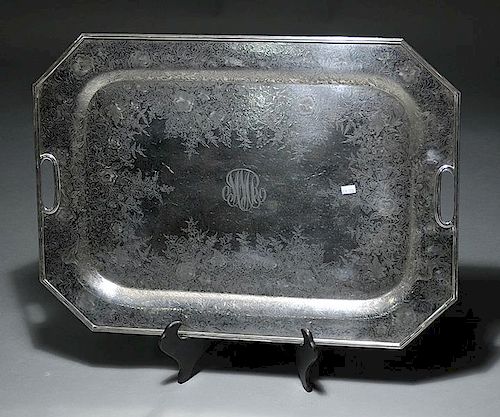 Sterling Handwrought Tray