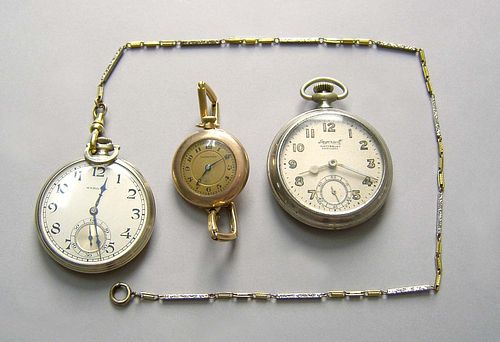 Hampden Molly Stark pocket watch together with a H