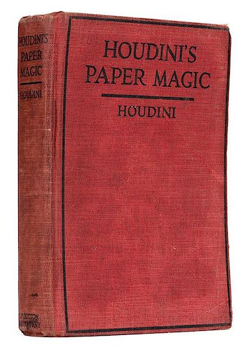Houdini, Harry. Houdini’s Paper Magic.