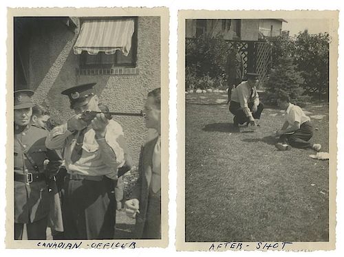 Annemann, Theo.Twelve Photographs of Annemann’s Bullet Catch.