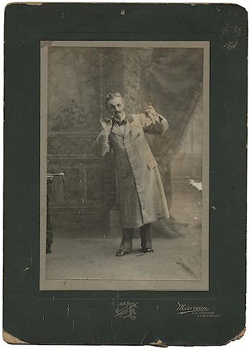 Cabinet Photograph of Magician Servais LeRoy.