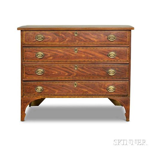 Federal Grain-painted Chest of Drawers
