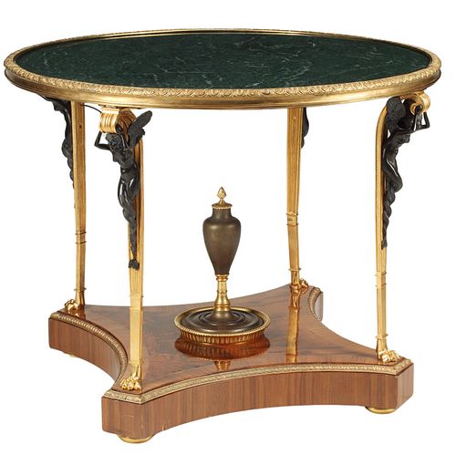 AFTER WEISWEILER FONTAINEBLEAU MODEL TABLE