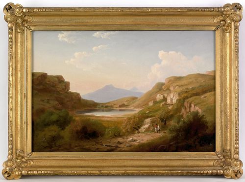 Russell Smith(American, 1812-1896), oil on canvase