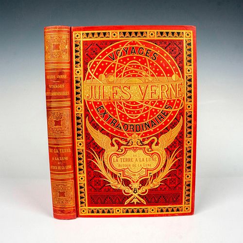 Jules Verne, De la Terre a la Lune, Au Monde Solaire, Red
