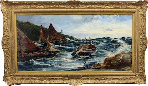 Edwin Ellis (1841 - 1895) "In with the Tide"