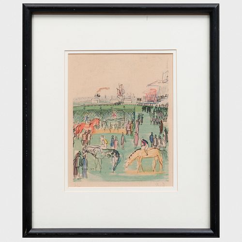 Raoul Dufy (1877-1953): Longchamp; and Orchestra