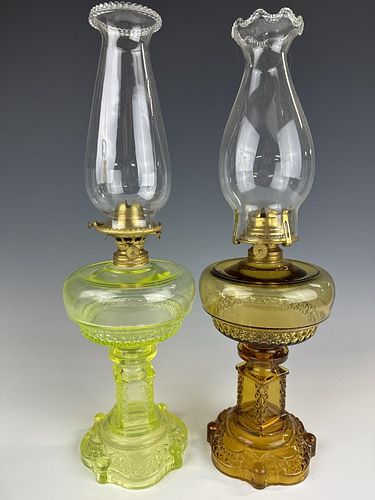 Two Aquarius Stand Lamps
