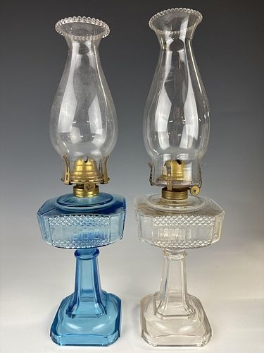 Two Sawtooth and Bar Lamps