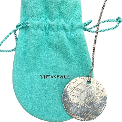 Tiffany & Co. Sterling Silver "Notes" Necklace