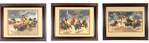 Frank McCarthy Triptych Signed & Numbered