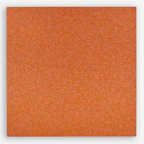  Nick Vaccaro "XIII (Rust)" (Oil on Canvas, ca. 1982)