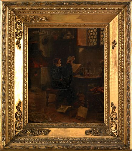 Filippo Baratti(Italian, 19th c.), oil on canvas t