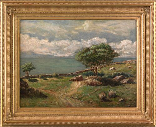 Arthur Parton(American, 1842-1914), oil on canvasa